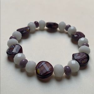 Handmade bracelet, Women’s bracelet, Purple